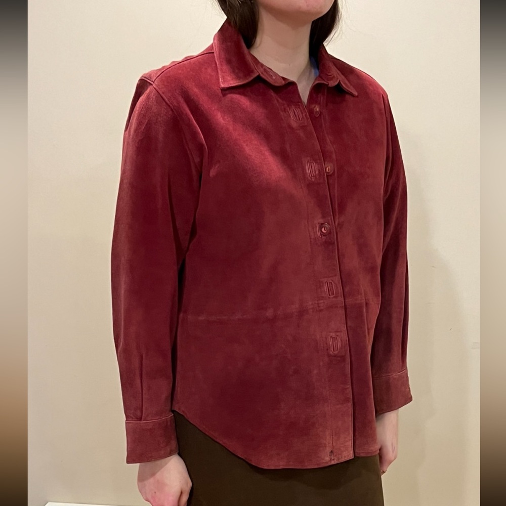 Pig suede jacket - Picture 13 of 14